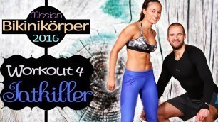 'Fatburn Bikini Workout - Bauch Beine Po & Oberkörper HIIT für Zuhause - Für alle zum mitmachen'
