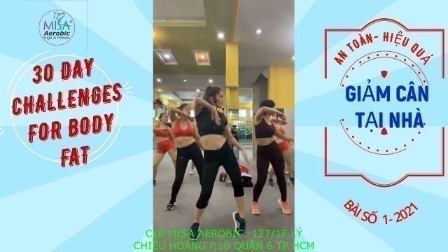 'Super weight loss aerobic fitness for boby Fat.Bài aerobic giảm cân chuyên sâu số 1-2021 HLV Thuy Le'