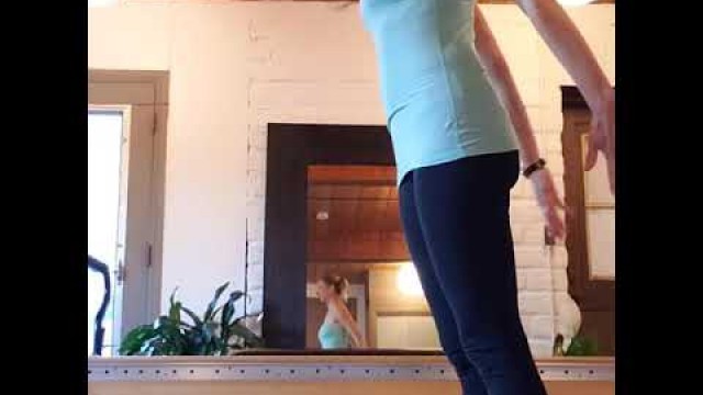 'Pilates by Juliana, Santa Barbara, CA: mat workout, squats'