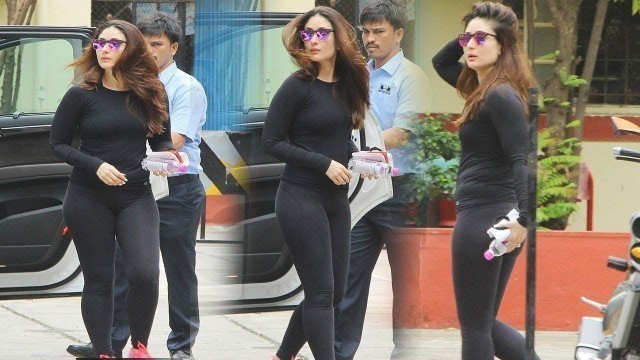 'Kareena Kapoor Khan Snapped At Gym Bandra'