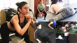 'Kareena Kapoor Latest Workout In Gym Videos 2019'
