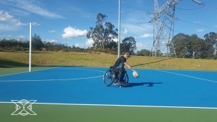 'Wheelchair Workout #07 | Wheelchair Rugby League Skills | Pushing Drills'