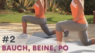 '60min Bauch, Beine, Po Workout mit Ines - BBP Fitness #2'
