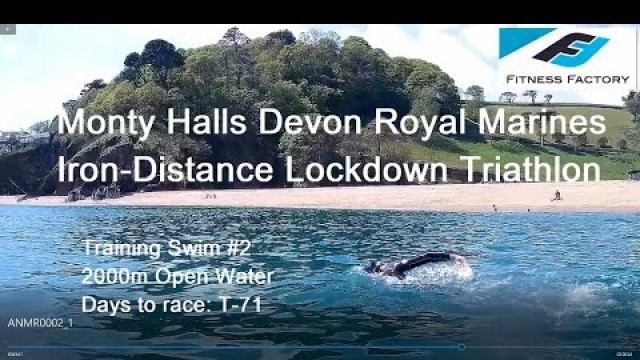 'Monty Halls\' Devon Royal Marines IronMan - Swim#1'