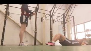 'Netball Skills at Home. Part 2. Partner Workout'