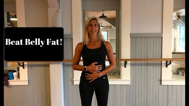 'How To Beat Menopause Belly Fat!'