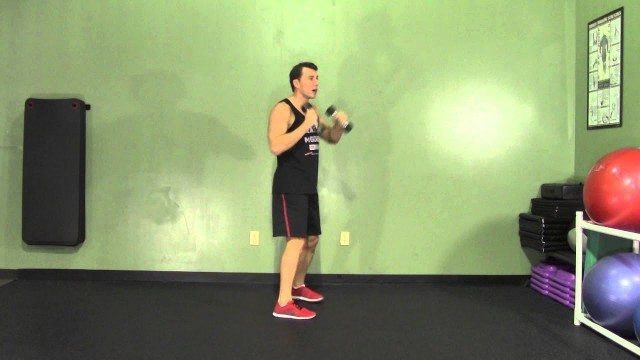 'Squat + Punch - HASfit Cardio Exercises - Cardiovascular Aerobic Exercise'