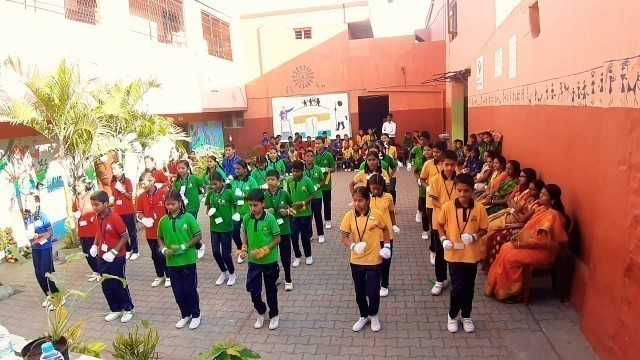 'Republic day 2020 - Aerobic exercise by 6th children'