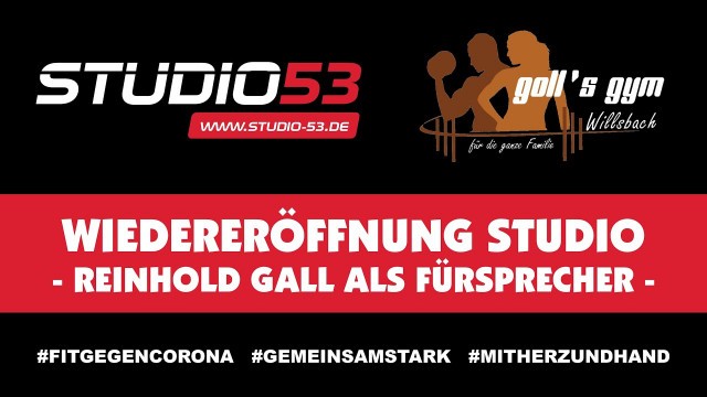 '#corona | Wiedereröffnung der Fitnessstudios'