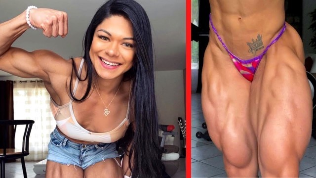 'Juliana Mota career -  Female Bodybuilder from Brazil - Fbb Flexing 