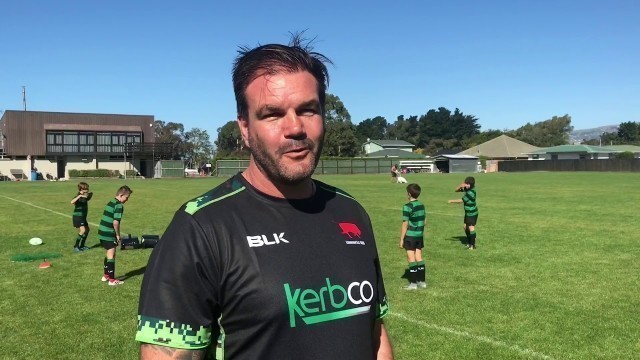 'Rugby Pass Run Catch Drills - Part 4 Linwood Rugby 2018'