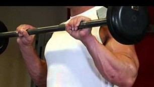 'Reverse Barbell Curl Ön Kol Hareketi Nasıl Yapılır - FitnessProgrami.com'