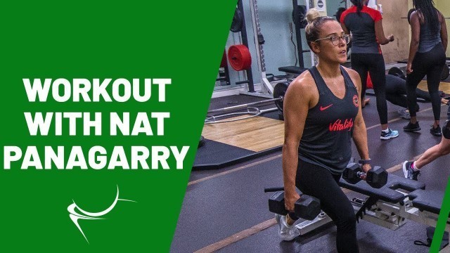 '#TakeNetballHome | Workout With Nat Panagarry 