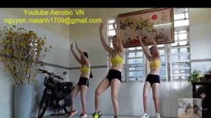 'Aerobic exercise fast weight loss at home I Aerobic exercise to lose weight fast, slim waist'