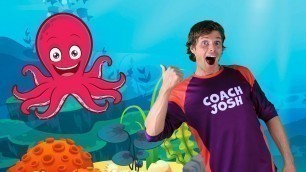 'The Octopus Dance | Coach Josh Fitness Video for Toddlers'
