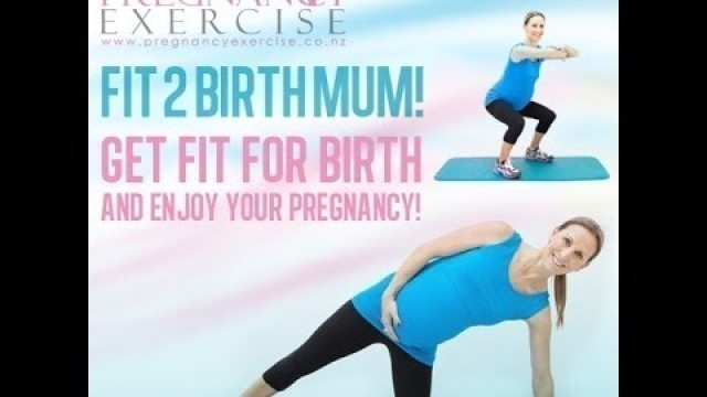 'Pregnancy Exercise: New Prenatal Fitness Workout Program: Fit2BirthMum'