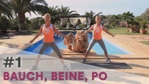 '60min Bauch, Beine, Po Workout mit Ines - BBP Fitness #1 (Warm-Up)'
