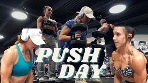 'PUSH W/ the CHAMP Juliana Defarias (5 Weeks Out SUMMER SHREDDING)'