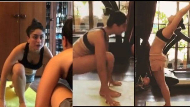 'Kareena Kapoor\'s Doing Unbelievable Yoga Will Motivate U | Workout video'