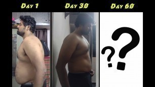 'Day # 60 |  Before and After pic update | 90 Day Fitness Challenge | Tamil | Fat to Fit | Sunil'