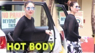 'Kareena Kapoor Khan FLAUNTS Her Hot Body Post Workout'